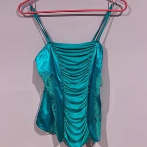 Marciano electric eel corset top with zipper size medium NWT